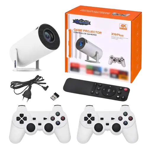 Proyector De Video Portatil Videojuegos Rotacion 2 Controles - Image 3
